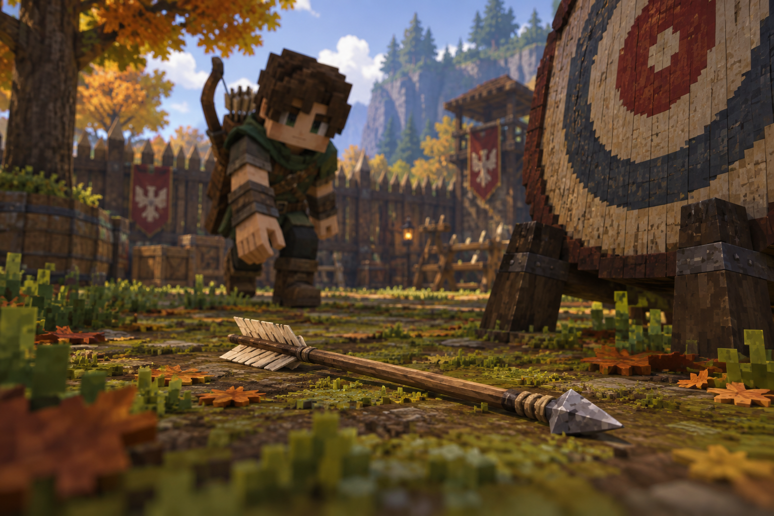 Artwork for Arrow Recovery: Makes eligible missed bow and crossbow projectiles drop one recoverable crude arrow.
