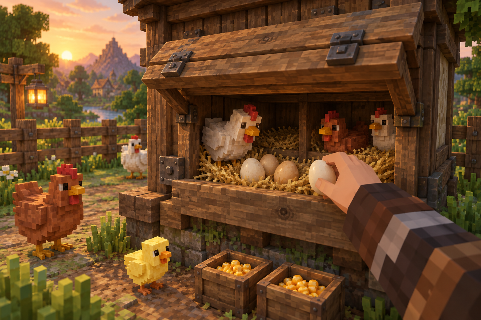 Artwork for Coop Management: Adds a manual chicken-coop management page with egg collection, tier capacity and feed slots.