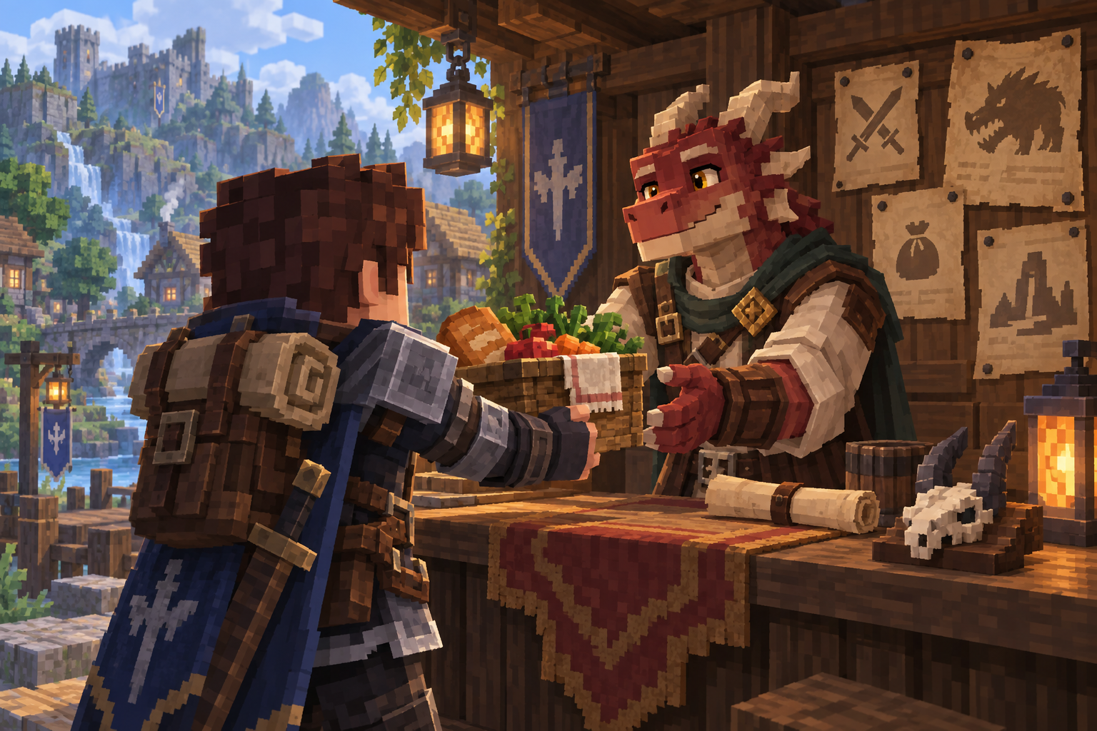 Artwork for Daily Quests: Offer persistent delivery and creature-hunt contracts with daily and weekly progress.