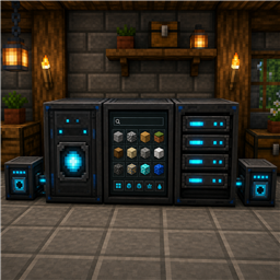 Block Vault machine block from the KDL Minecraft collection